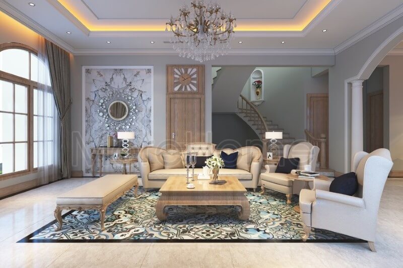 Sofa tân cổ điển Sofa tân cổ điển