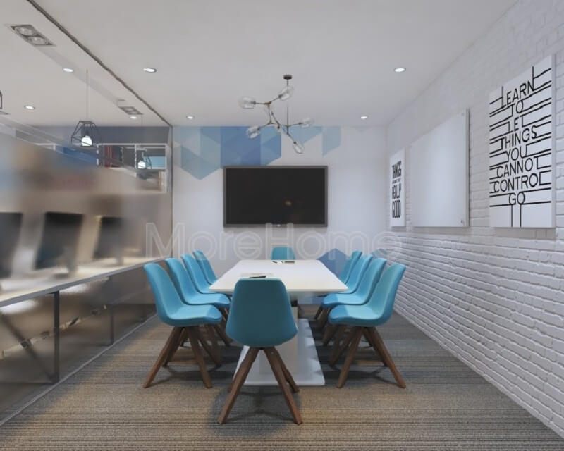 Mẫu thiết kế nội thất phòng họp nhỏ độc đáo và trẻ trung được ưa chuộng tại MoreHome.